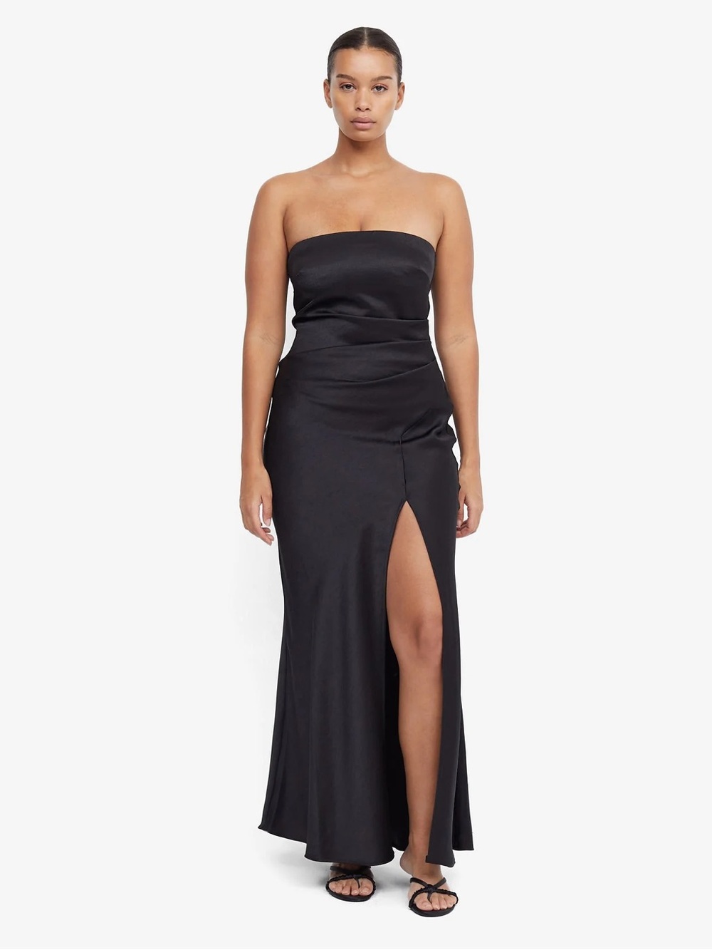 Bec + Bridge Dreamer Strapless Dress in Black